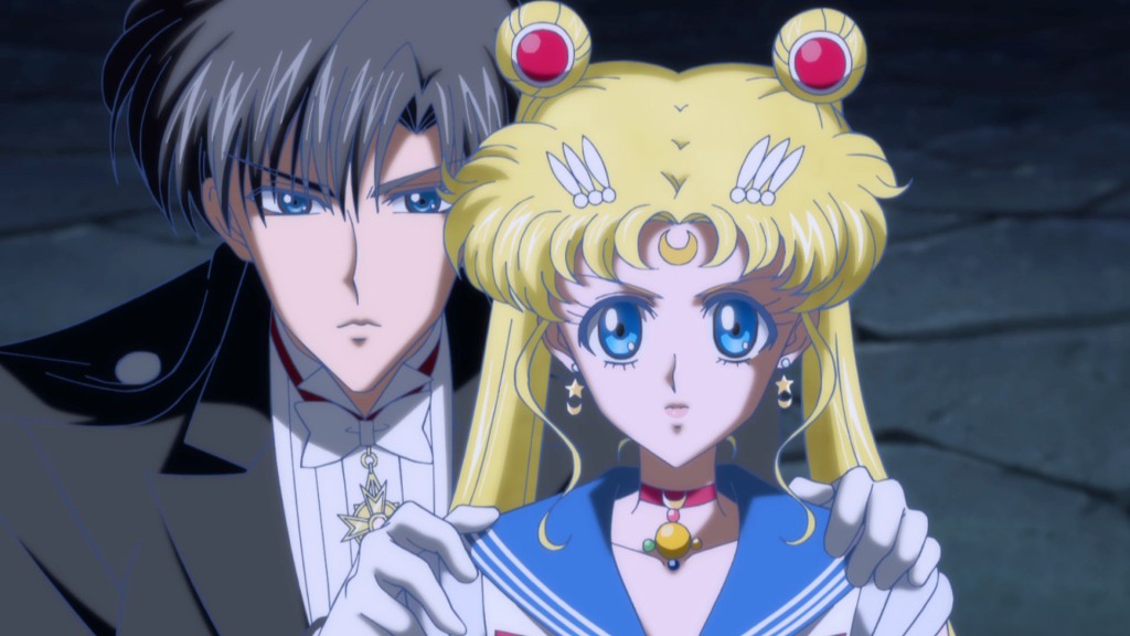 Sailor Moon Crystal Act 13 - Tuxedo Mask and Sailor Moon