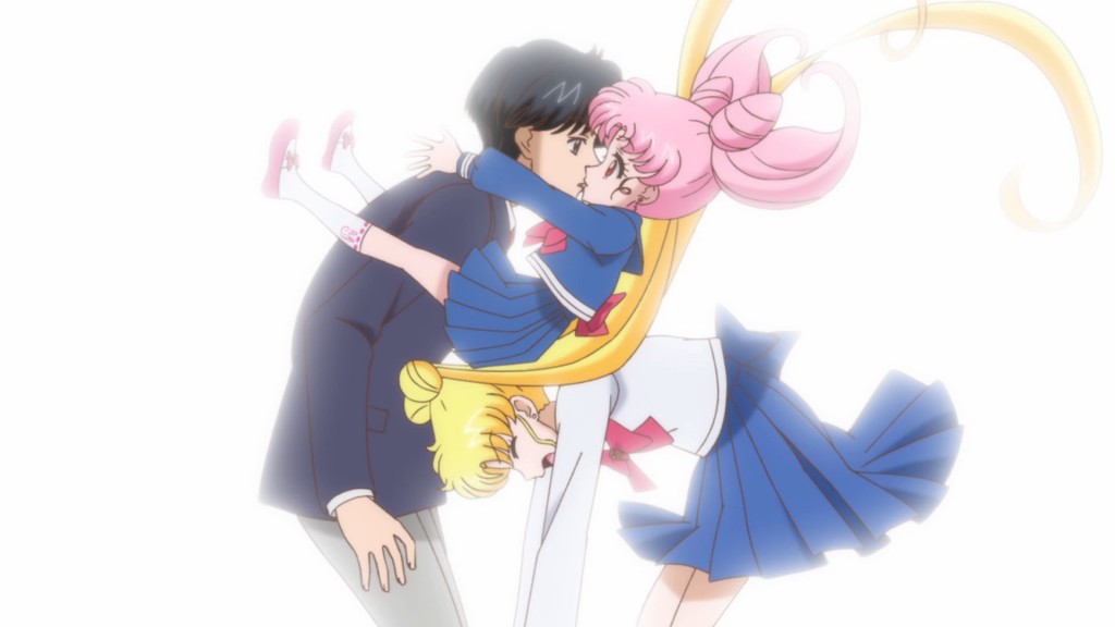 Sailor Moon Crystal Act 14 - Chibiusa breaking up a romantic moment