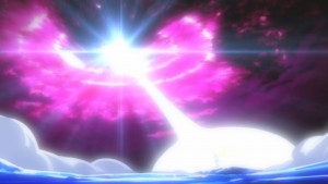 Sailor Moon Crystal Act 14 - Sailor Moon fighting Metalia