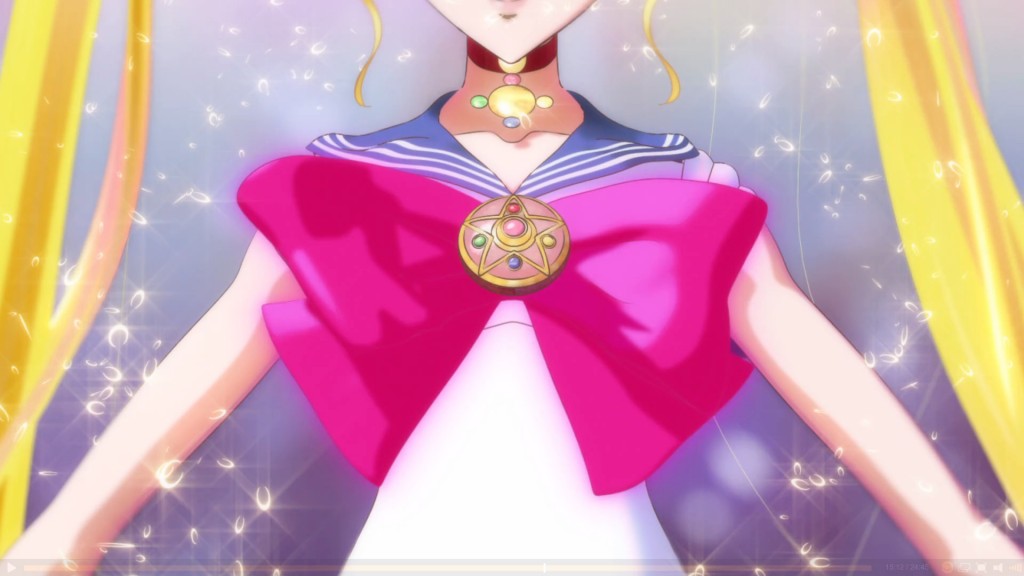 Sailor Moon Crystal Act 14 - Same transformation, new brooch