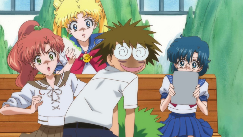 Sailor Moon Crystal Act. 7 Blu-Ray - Umino is less creepy than in the streaming version