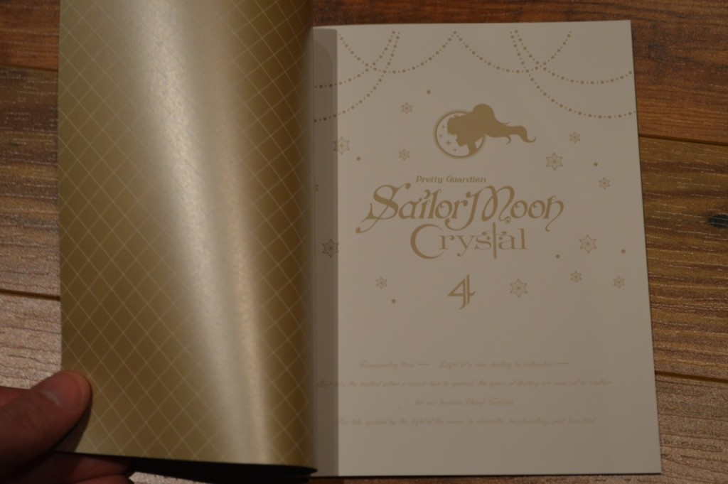 Sailor Moon Crystal Blu-Ray vol. 4 - Booklet - Page 1