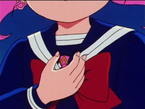 Sailor Moon R episode 73 - Chibiusa steals Sailor Moon's Crystal Star Brooch