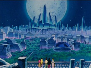 Sailor Moon R episode 75 - Crystal Tokyo is a dump