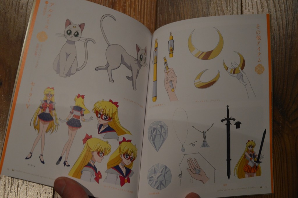 Sailor Moon Crystal Blu-Ray Vol. 5 - Booklet - Pages 14 and 15