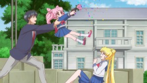 Sailor Moon Crystal Act 15 - Chibiusa shooting Usagi