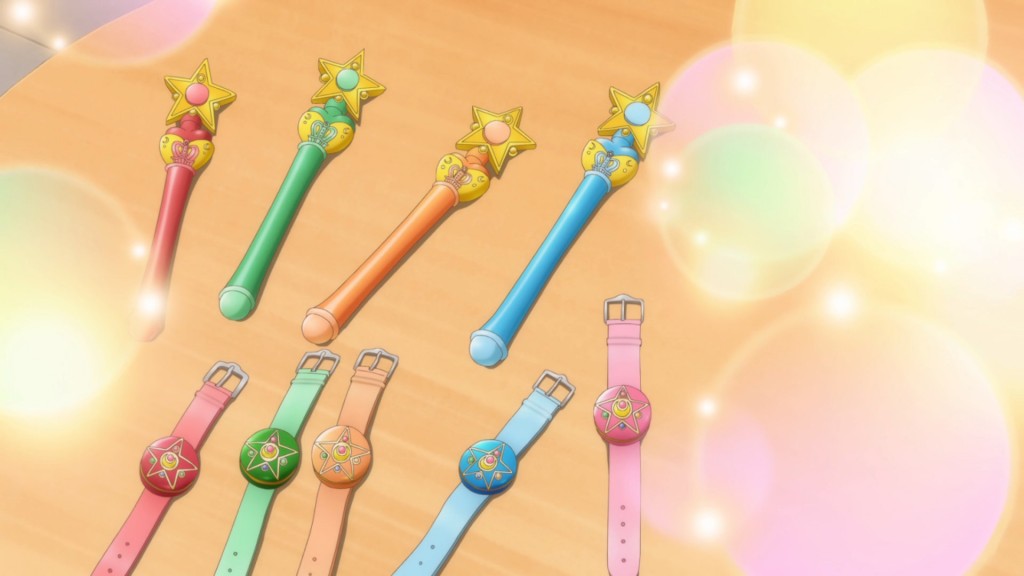 Sailor Moon Crystal Act 15 - New transformation items and communicators
