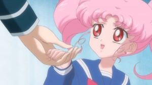 Sailor Moon Crystal Act 16 - Chibiusa with Endymion