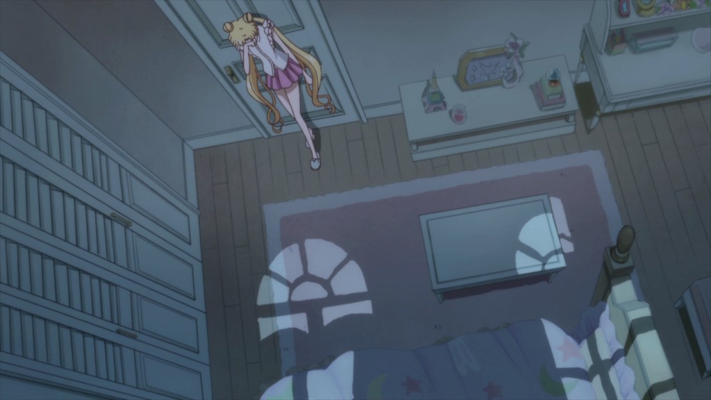 Sailor Moon Crystal Act 16 - Usagi upset about not thinking of hitting Chibiusa