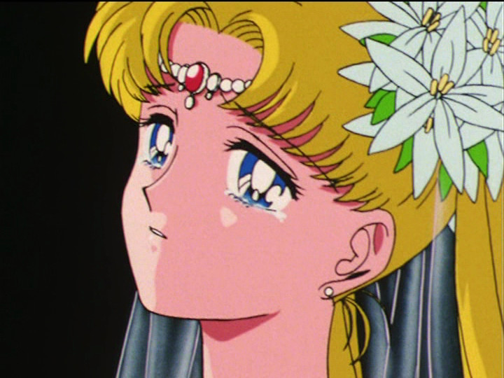 Sailor Moon R episode 77 - Usagi about to get killed on her wedding day