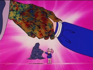 Sailor Moon R episode 84 - Wiseman and Chibiusa