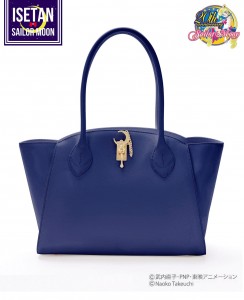 Moonstick Leather Bag - Dark Blue