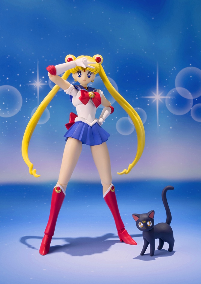 Sailor Moon Anime Colours S. H. Figuarts with Luna