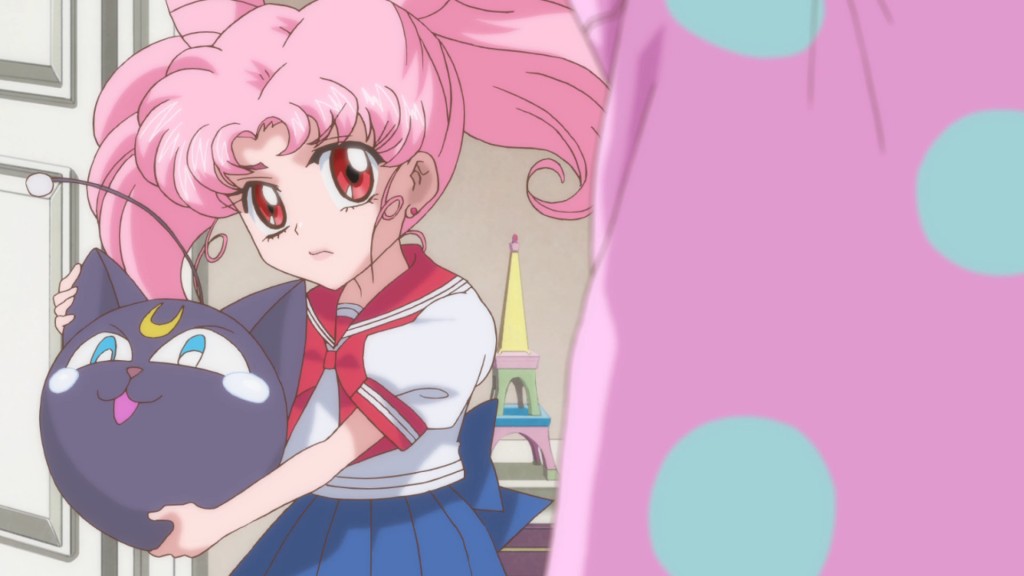 Sailor Moon Crystal Act 17 - Chibiusa with a white top