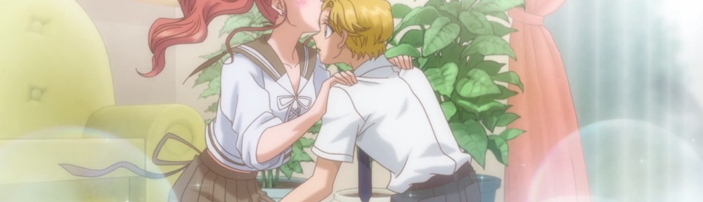 Sailor Moon Crystal Act 17 - Makoto kissing Asanuma