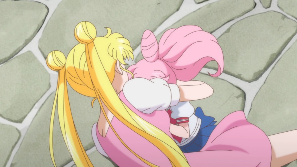 Sailor Moon Crystal Act 18 - Usagi protects Chibiusa