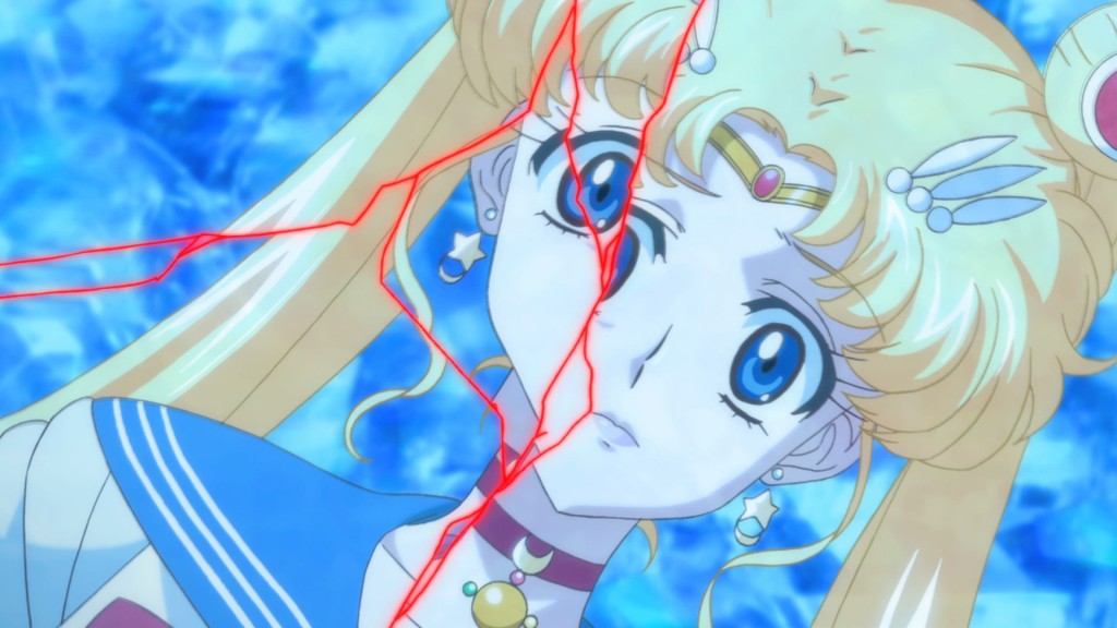 Sailor Moon Crystal Act 19 - Sailor Moon cracking