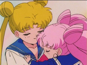 Sailor Moon R episode 88 - Usagi and Chibiusa