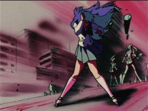 Sailor Moon S episode 90 - Rei predicts disaster