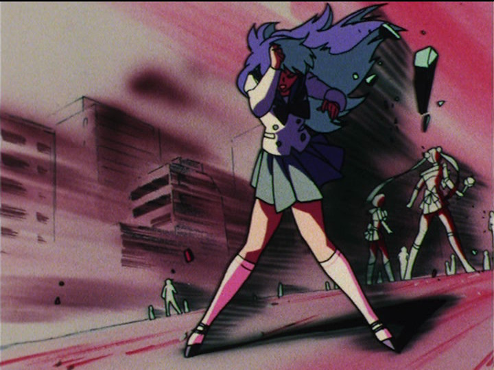Sailor Moon S episode 90 - Rei predicts disaster