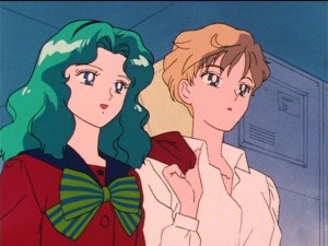 Sailor Moon S episode 92 - Michiru and Haruka