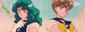 Sailor Moon S episode 92 - Sailor Neptune and Sailor Uranus