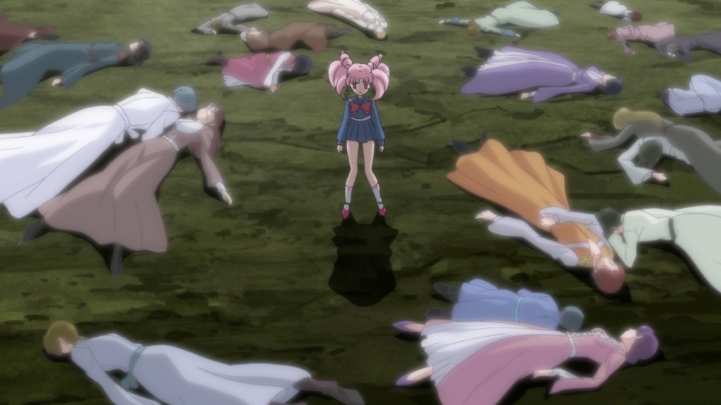 Sailor Moon Crystal Act 19 - So many dead people in fancy clothes that look nothing like Chibiusa's