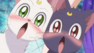Sailor Moon Crystal Act 20 - Artemis and Luna learn that Diana is their daughter