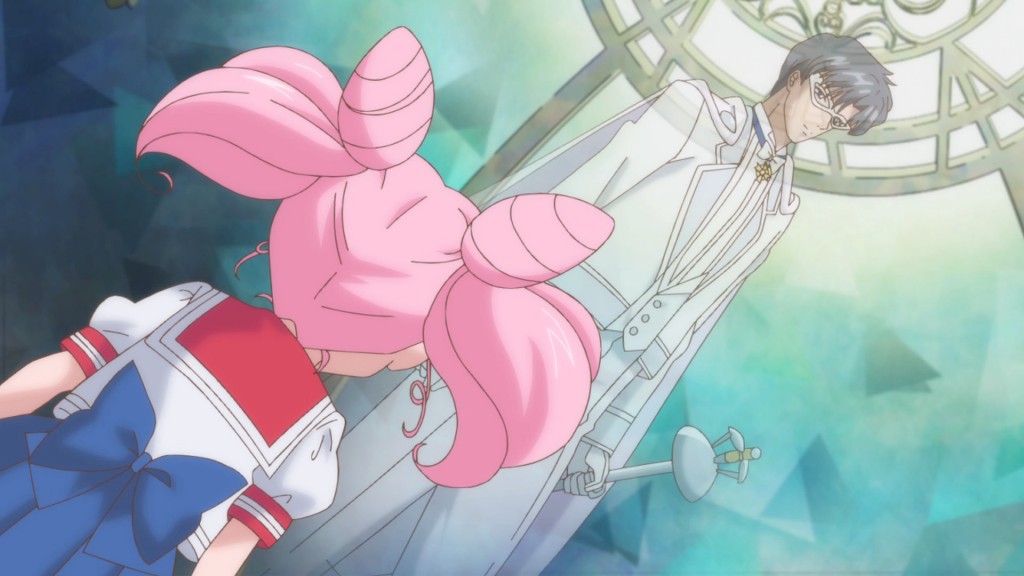 Sailor Moon Crystal Act 20 - Chibiusa and King Endymion