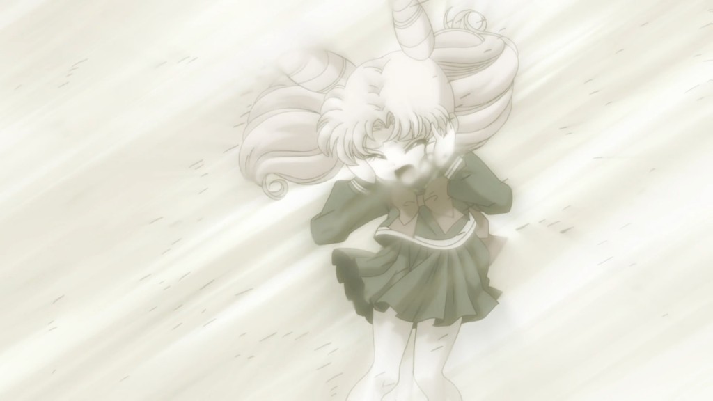 Sailor Moon Crystal Act 20 - Chibiusa without Diana surviving the attack on Crystal Tokyo