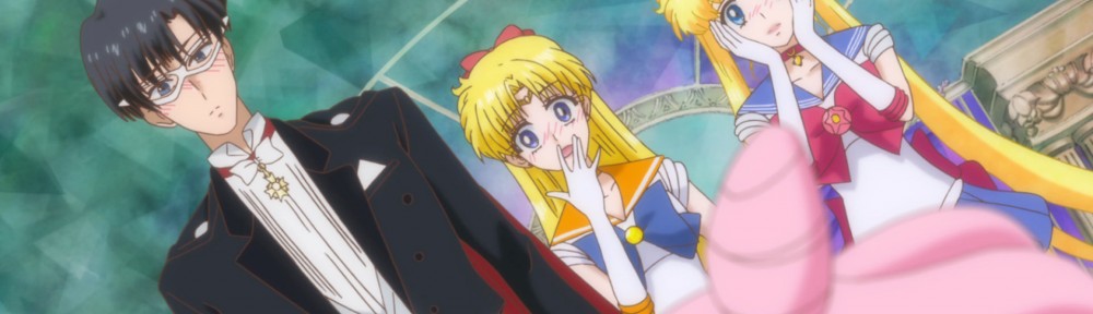 Sailor Moon Crystal Act 20 - Tuxedo Mask, Sailor Venus and Sailor Moon learn that Chibiusa is Tuxedo Mask and Sailor Moon's daughter