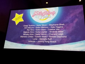 Sailor Moon Crystal dub voice cast