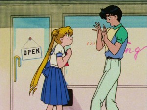 Sailor Moon S episode 101 - Usagi mad at Mamoru