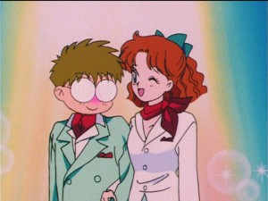 Sailor Moon S episode 95 - Umino and Naru