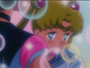 Sailor Moon S episode 98 - Sailor Moon crushing on Sailor Uranus