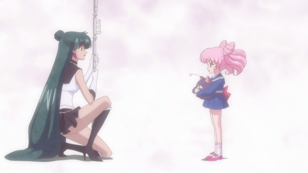 Sailor Moon Crystal Act 21 - Sailor Pluto and Chibiusa