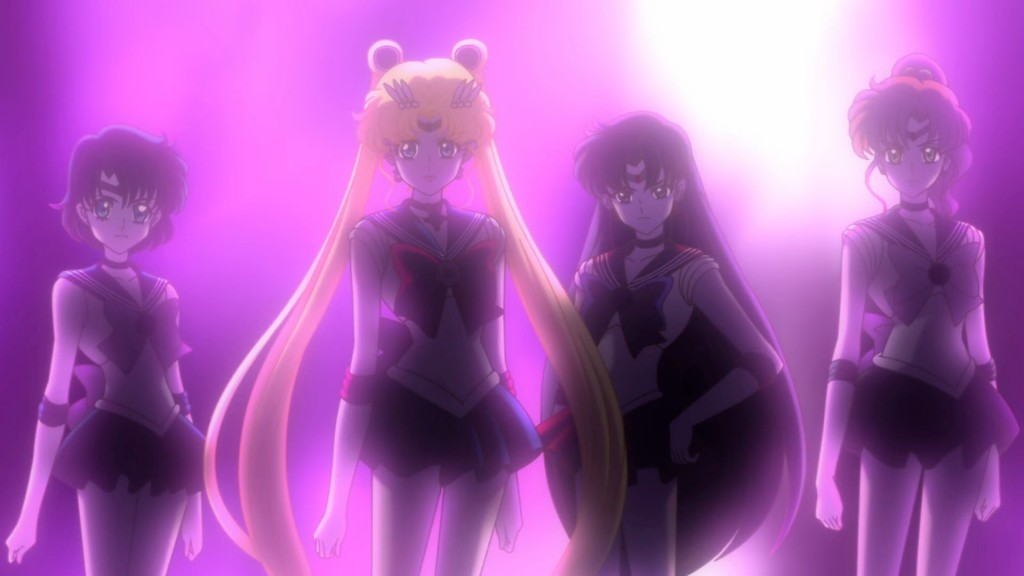 Sailor Moon Crystal Act 22 - The Sailor Guardians with a new background