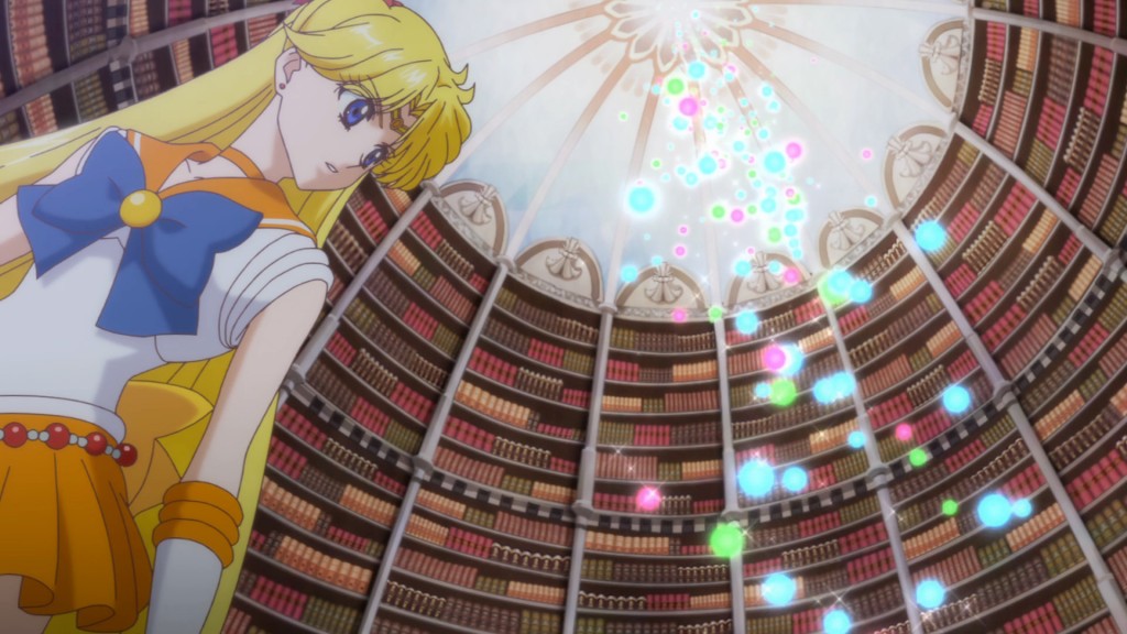 Sailor Moon Crystal Act 22 - Venus stays in the library