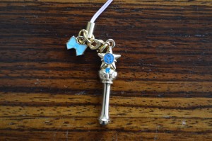 Sailor Moon Crystal Blu-Ray Vol. 8 - Sailor Mercury transformation item charm