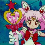 Sailor Moon S episode 103 - Sailor Chibi Moon and her Pink Moon Stick