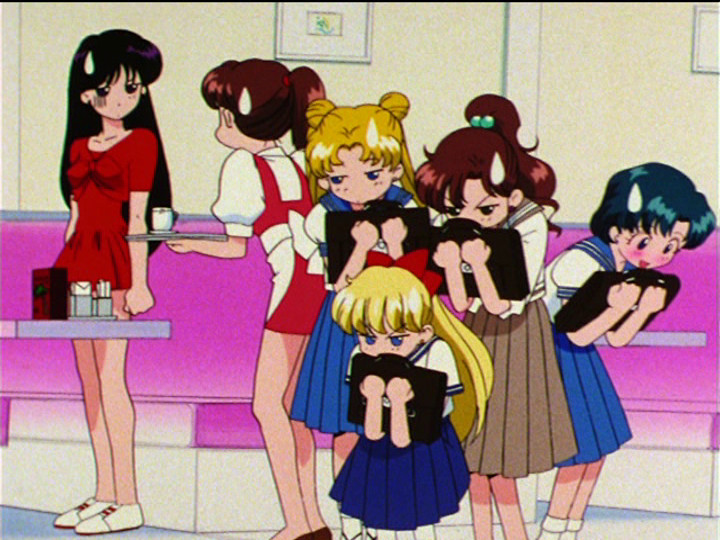 Sailor Moon S episode 103 - Spy8ing on Rei