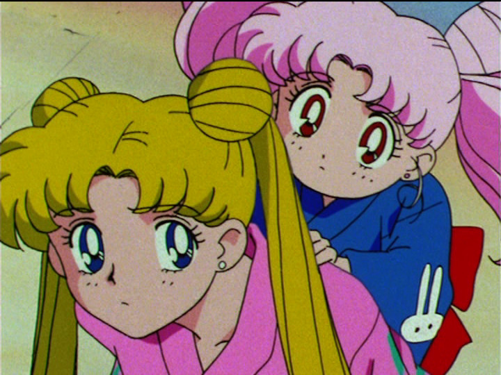Sailor Moon S episode 103 - Usagi and Chibiusa