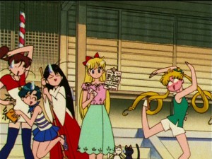 Sailor Moon S episode 104 - Neo Queen Serenity's letter from the future