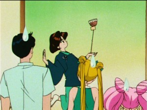 Sailor Moon S episode 104 - Tamasaburou's tea ceremony