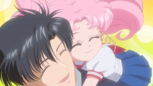 Sailor Moon Crystal Act 23 - Mamoru and Chibiusa