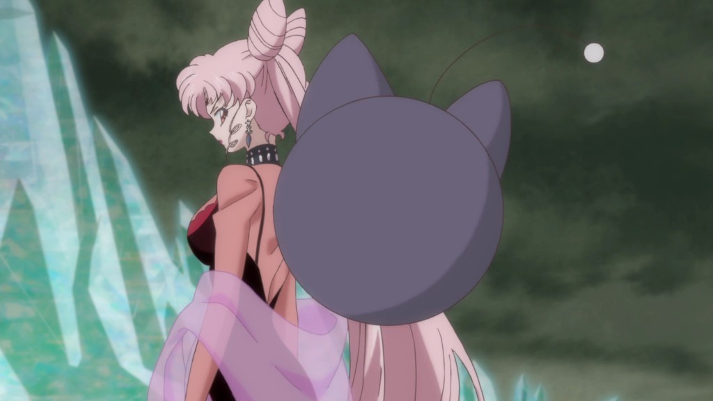 Sailor Moon Crystal Act 24 - Black Lady and Luna-P