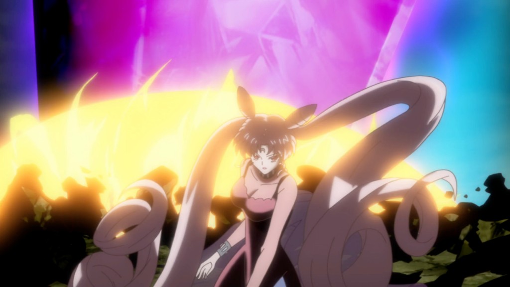 Sailor Moon Crystal Act 24 - Black Lady places another Evil Black Crystal on Earth