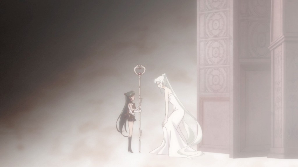 Sailor Moon Crystal Act 24 - Queen Serenity and Young Sailor Pluto