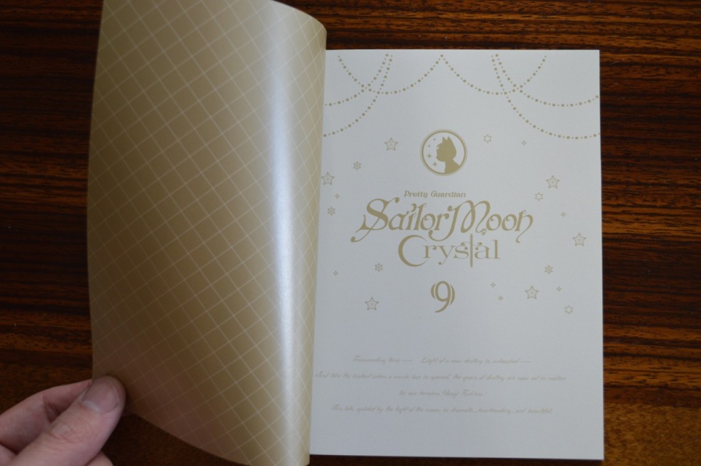 Sailor Moon Crystal Blu-Ray vol. 9 - Special Booklet - Page 1 - Title
