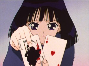 Sailor Moon S episode 118 - Hotaru picks the Joker